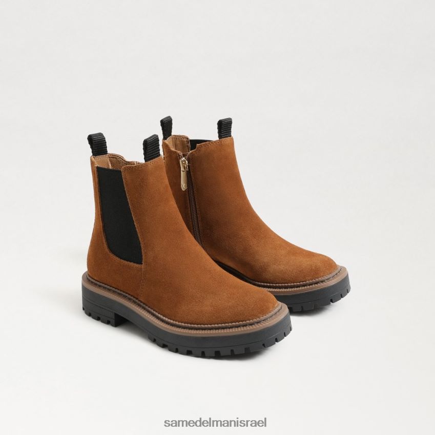 d799d79cd793d799d79d_d794d6b7d7a0d7a2d6b8d79cd6b8d794_sam_edelman_d79ed792d7a3_d79cd792d795d7a0d794_d7a6d79cd7a1d799_d792d791.jpg ילדים הַנעָלָה Sam Edelman מגף לגונה צ'לסי גבול חום 4XL22X976 - Image 1