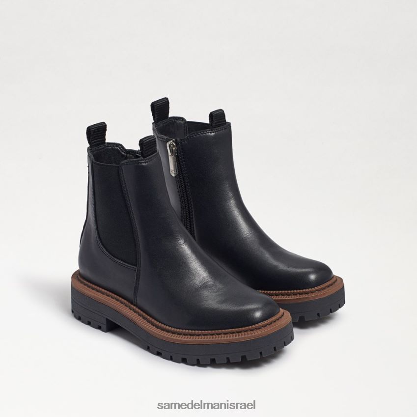 d799d79cd793d799d79d_d794d6b7d7a0d7a2d6b8d79cd6b8d794_sam_edelman_d79ed792d7a3_d79cd792d795d7a0d794_d7a6d79cd7a1d799_d7a2d795.jpg ילדים הַנעָלָה Sam Edelman מגף לגונה צ'לסי עור שחור 4XL22X968 - Image 1