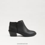 ילדים הַנעָלָה Sam Edelman מגפף קרסול שָׁחוֹר 4XL22X1003 - Image 2