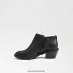ילדים הַנעָלָה Sam Edelman מגפף קרסול שָׁחוֹר 4XL22X1003 - Image 4