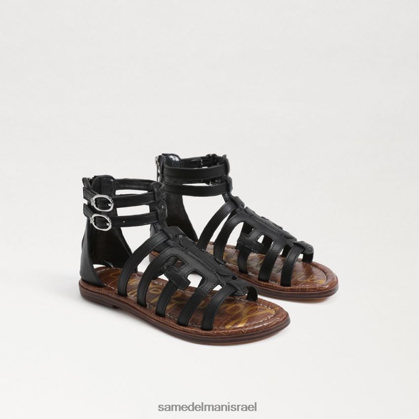 d799d79cd793d799d79d_d794d6b7d7a0d7a2d6b8d79cd6b8d794_sam_edelman_d7a1d7a0d793d79c_d792d79cd793d799d790d798d795d7a8_d792d799d.jpg ילדים הַנעָלָה Sam Edelman סנדל גלדיאטור ג'יני שָׁחוֹר 4XL22X1031 - Image 1