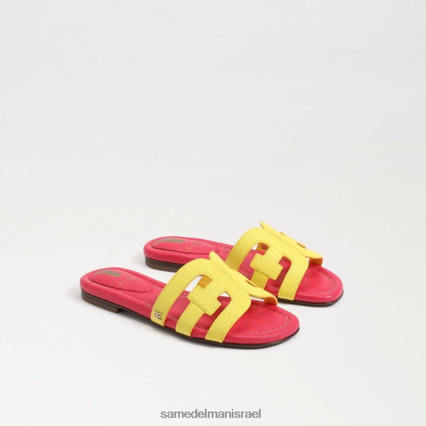 d799d79cd793d799d79d_d794d6b7d7a0d7a2d6b8d79cd6b8d794_sam_edelman_d7a1d7a0d793d79c_d79ed792d79cd7a9d7aa_d79ed7a4d7a8d7a5_d79e.jpg ילדים הַנעָלָה Sam Edelman סנדל מגלשת מפרץ מימוזה צהובה/אולטרה fuscia 4XL22X886 - Image 1