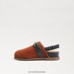 ילדים הַנעָלָה Sam Edelman סתימת ג'וני חרדל/צי 4XL22X1062 - Image 4