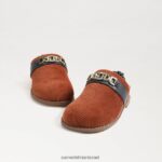 ילדים הַנעָלָה Sam Edelman סתימת ג'וני חרדל/צי 4XL22X1062 - Image 7