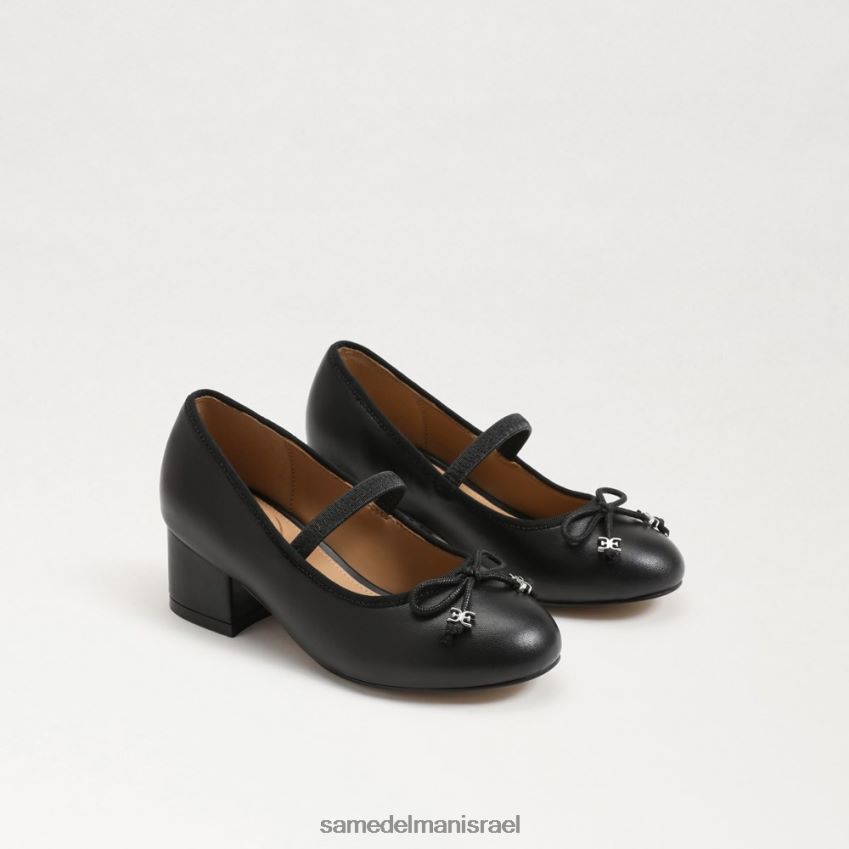 d799d79cd793d799d79d_d794d6b7d7a0d7a2d6b8d79cd6b8d794_sam_edelman_d7a2d7a7d791_d791d79cd795d7a7_d798d799d799d7a8d794_d79ed7a8.jpg ילדים הַנעָלָה Sam Edelman עקב בלוק טיירה מרי ג'יין שָׁחוֹר 4XL22X979 - Image 1