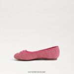 ילדים הַנעָלָה Sam Edelman פליציה בלט שטוח ורוד ורד מולטי 4XL22X995 - Image 4