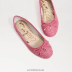 ילדים הַנעָלָה Sam Edelman פליציה בלט שטוח ורוד ורד מולטי 4XL22X995 - Image 7