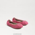 ילדים הַנעָלָה Sam Edelman פליציה בלט שטוח ורוד אזליה 4XL22X1001