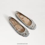 ילדים הַנעָלָה Sam Edelman פליציה בלט שטוח חול קיץ 4XL22X996 - Image 7