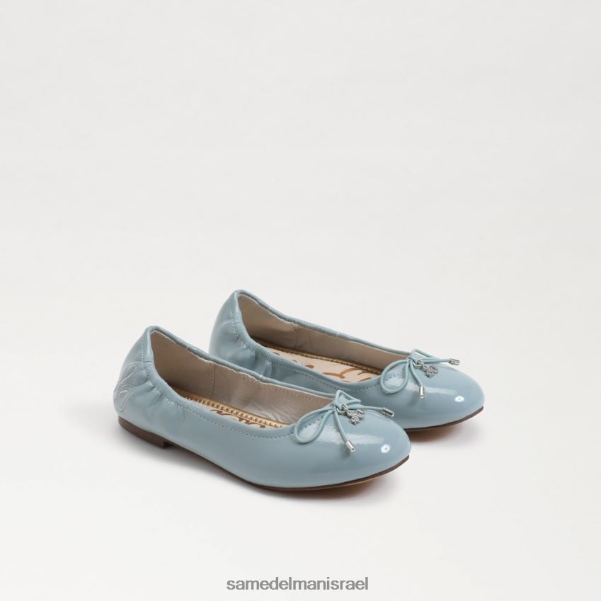 d799d79cd793d799d79d_d794d6b7d7a0d7a2d6b8d79cd6b8d794_sam_edelman_d7a4d79cd799d7a6d799d794_d791d79cd798_d7a9d798d795d797_d79b.jpg ילדים הַנעָלָה Sam Edelman פליציה בלט שטוח כחול גאות 4XL22X999 - Image 1