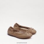 ילדים הַנעָלָה Sam Edelman פליציה בלט שטוח עור עירום קלאסי 4XL22X987