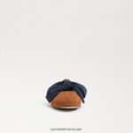 ילדים הַנעָלָה Sam Edelman שטוח בלט שמח חרדל/צי 4XL22X1020 - Image 3