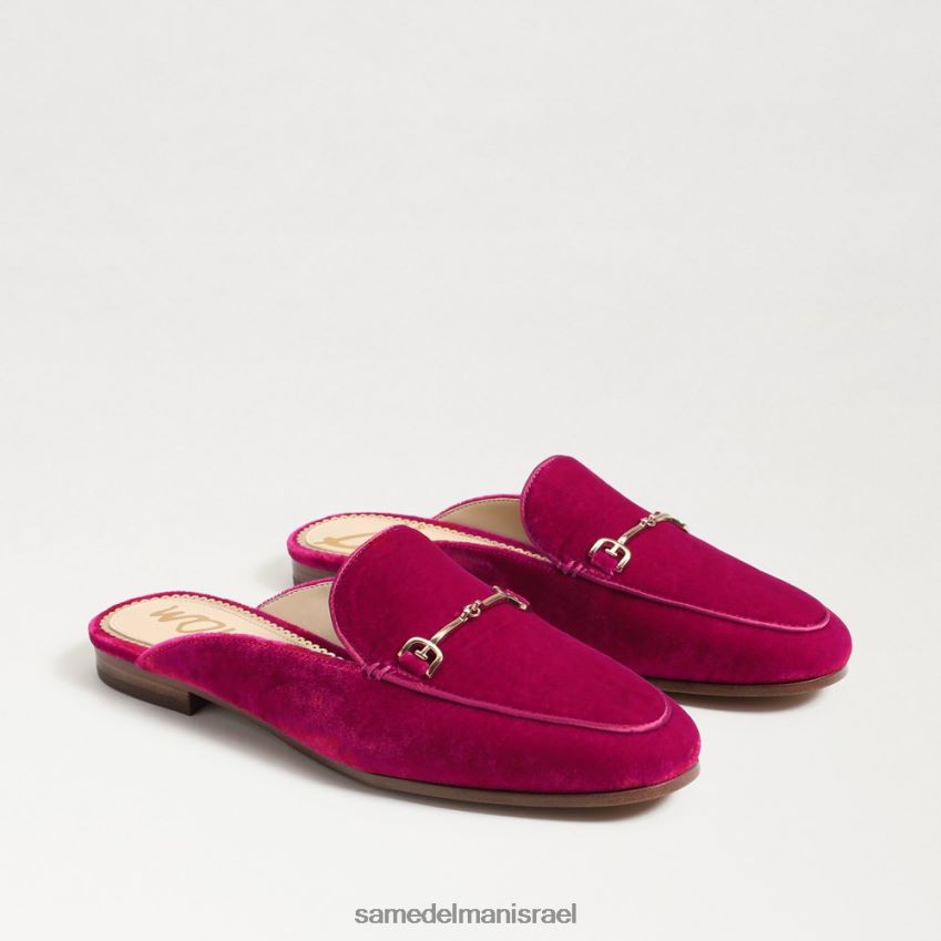 d7a0d7a9d799d79d_d794d6b7d7a0d7a2d6b8d79cd6b8d794_sam_edelman_d79cd799d7a0d799_d7a0d7a9d79a_d7a4d7a8d793_d7a7d798d799d7a4d794_.jpg נשים הַנעָלָה Sam Edelman ליני נשך פרד קטיפה פטל 4XL22X74 - Image 1