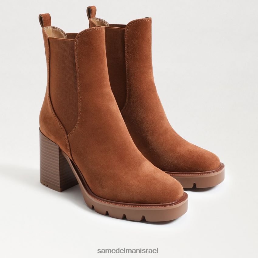d7a0d7a9d799d79d_d794d6b7d7a0d7a2d6b8d79cd6b8d794_sam_edelman_d79ed792d7a3_d7a8d795d79cd799d7a0d7a1_d7a6d79cd7a1d799_d792d791.jpg נשים הַנעָלָה Sam Edelman מגף רולינס צ'לסי גבול חום 4XL22X751 - Image 1