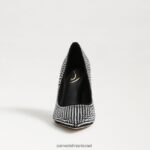 נשים הַנעָלָה Sam Edelman משאבת אנטוניה גליץ זמש שחור 4XL22X863 - Image 3