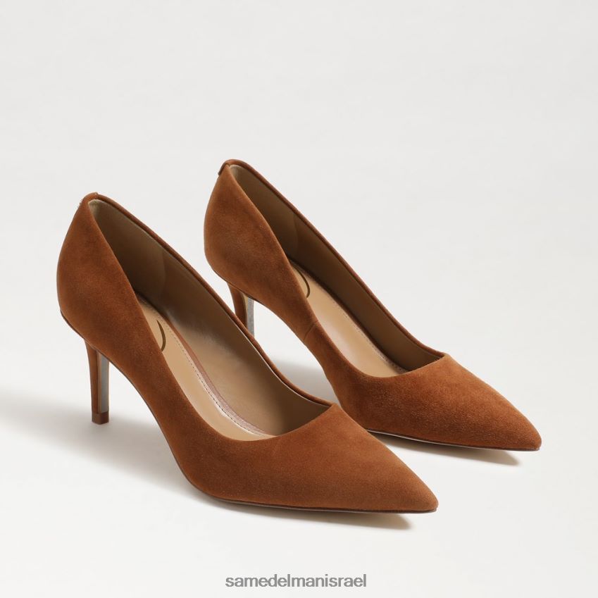 d7a0d7a9d799d79d_d794d6b7d7a0d7a2d6b8d79cd6b8d794_sam_edelman_d79ed7a9d790d791d7aa_d7a2d7a7d791_d797d7aad79cd7aad795d79c_d795.jpg נשים הַנעָלָה Sam Edelman משאבת עקב חתלתול וינה זמש חום גבול 4XL22X210 - Image 1