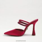 נשים הַנעָלָה Sam Edelman משאבת פרד אגוסטינה סאטן פוקסיה מודגש 4XL22X954 - Image 4