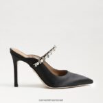 נשים הַנעָלָה Sam Edelman משאבת פרד hyland סאטן שחור 4XL22X525 - Image 2