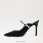 נשים הַנעָלָה Sam Edelman משאבת פרד hyland ספיר עמוק 4XL22X524 - Image 4