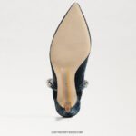 נשים הַנעָלָה Sam Edelman משאבת פרד hyland ספיר עמוק 4XL22X524 - Image 6