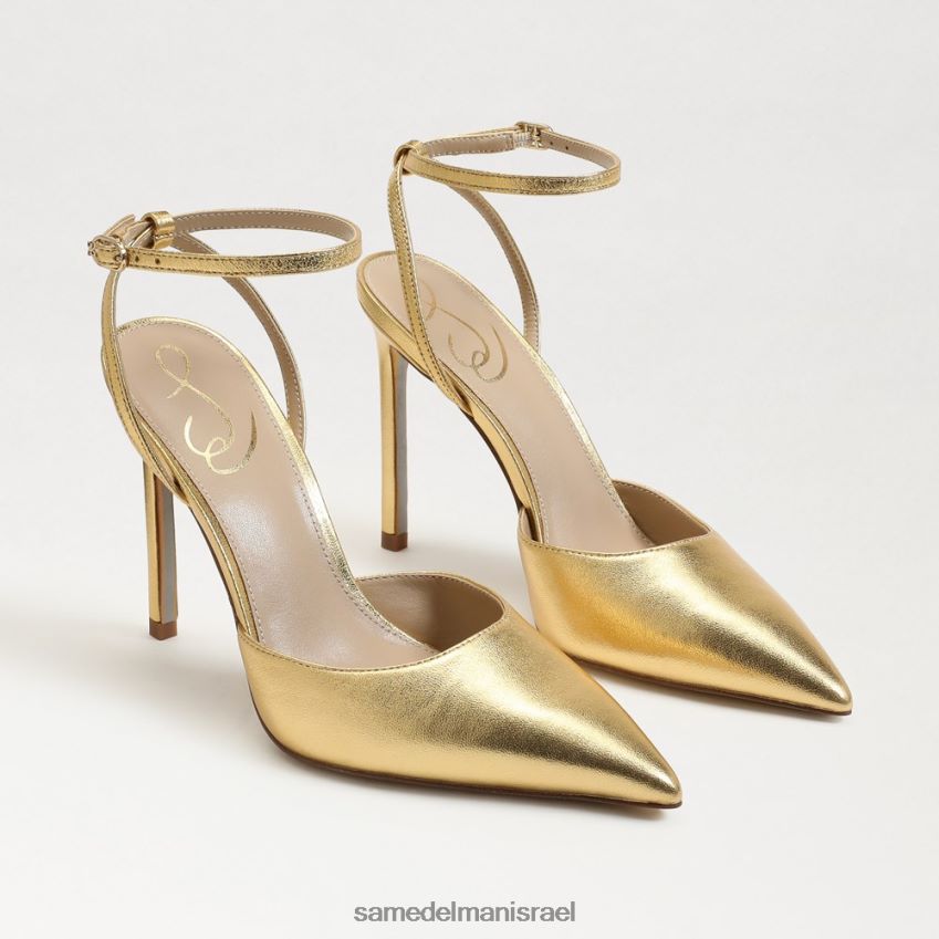 d7a0d7a9d799d79d_d794d6b7d7a0d7a2d6b8d79cd6b8d794_sam_edelman_d79ed7a9d790d791d7aa_slingback_d7a9d79c_d790d791d7a8d799d79c_d79ed7.jpg נשים הַנעָלָה Sam Edelman משאבת slingback של אבריל מכרה זהב 4XL22X733 - Image 1