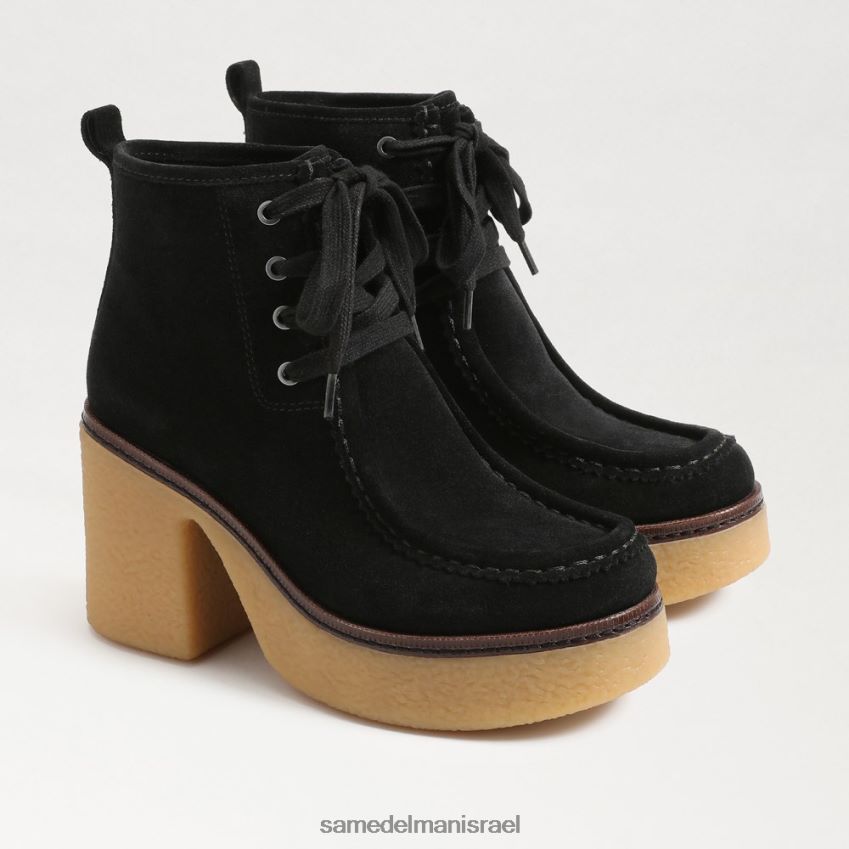 d7a0d7a9d799d79d_d794d6b7d7a0d7a2d6b8d79cd6b8d794_sam_edelman_d7a0d7a2d79cd799_d7a9d7a8d795d79bd799d79d_d7a9d79c_d7a9d795_d796.jpg נשים הַנעָלָה Sam Edelman נעלי שרוכים של שו זמש שחור 4XL22X843 - Image 1