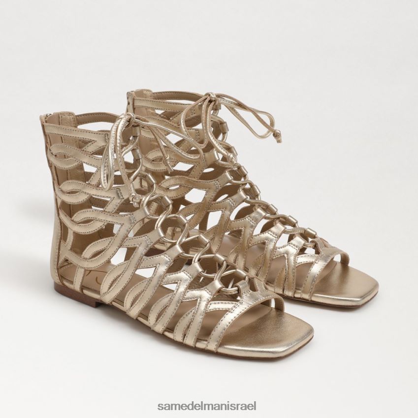 d7a0d7a9d799d79d_d794d6b7d7a0d7a2d6b8d79cd6b8d794_sam_edelman_d7a1d7a0d793d79c_d792d79cd793d799d790d798d795d7a8_d79cd790d7a8d.jpg נשים הַנעָלָה Sam Edelman סנדל גלדיאטור לארה עלה זהב 4XL22X945 - Image 1