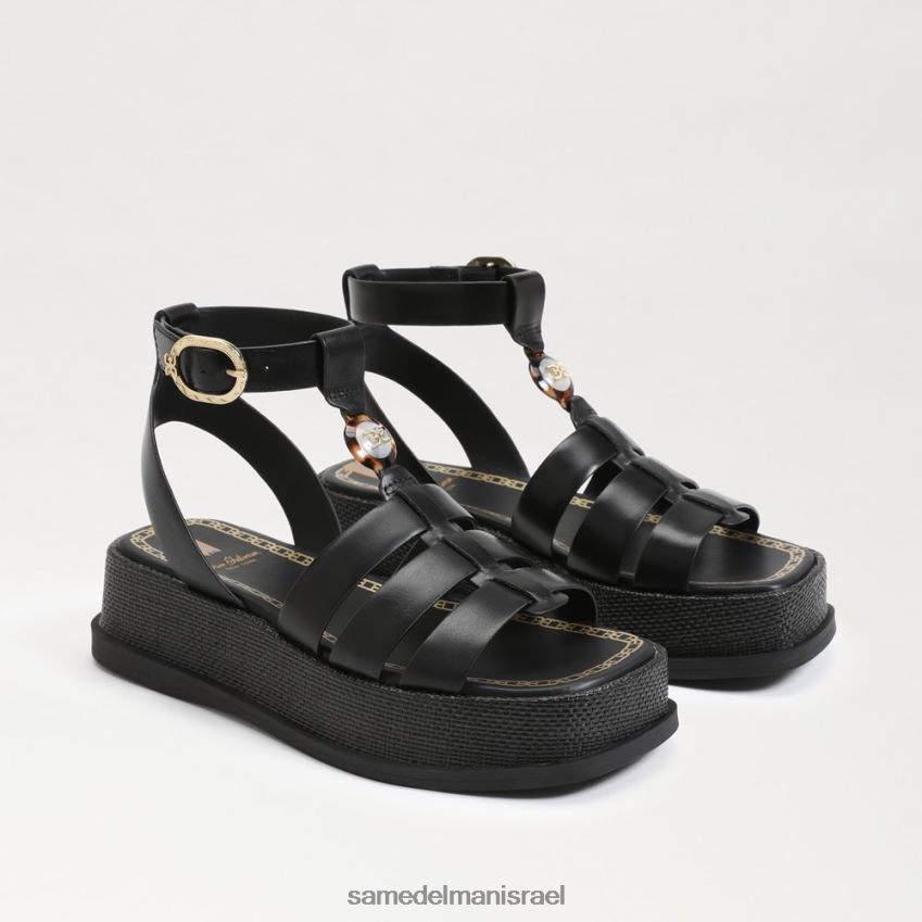 d7a0d7a9d799d79d_d794d6b7d7a0d7a2d6b8d79cd6b8d794_sam_edelman_d7a1d7a0d793d79c_d792d79cd793d799d790d798d795d7a8_d7a4d79cd798d.jpg נשים הַנעָלָה Sam Edelman סנדל גלדיאטור פלטפורמת naima עור שחור 4XL22X602 - Image 1