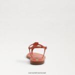 נשים הַנעָלָה Sam Edelman סנדל חוטיני ג'יג'י ורוד טרקוטה 4XL22X561 - Image 5