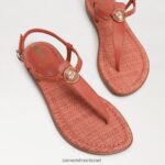 נשים הַנעָלָה Sam Edelman סנדל חוטיני ג'יג'י ורוד טרקוטה 4XL22X561 - Image 7