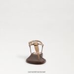 נשים הַנעָלָה Sam Edelman סנדל חוטיני ג'יג'י שקד 4XL22X562 - Image 3