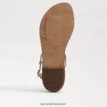 נשים הַנעָלָה Sam Edelman סנדל חוטיני ג'יג'י שקד 4XL22X562 - Image 6