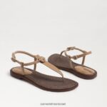 נשים הַנעָלָה Sam Edelman סנדל חוטיני ג'יג'י שקד 4XL22X562 - Image 7