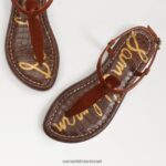 נשים הַנעָלָה Sam Edelman סנדל חוטיני gigi קונה חום 4XL22X229 - Image 7