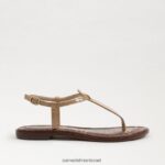 נשים הַנעָלָה Sam Edelman סנדל חוטיני gigi שקד 4XL22X233 - Image 2