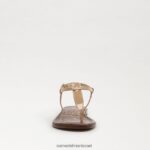 נשים הַנעָלָה Sam Edelman סנדל חוטיני gigi שקד 4XL22X233 - Image 3