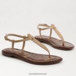 נשים הַנעָלָה Sam Edelman סנדל חוטיני gigi שקד 4XL22X233 - Image 7