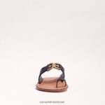 נשים הַנעָלָה Sam Edelman סנדל טבעת maxime בוהן שָׁחוֹר 4XL22X255 - Image 3