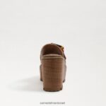 נשים הַנעָלָה Sam Edelman סנדל טריז אספדריל Livi cuoio מארג 4XL22X340 - Image 5