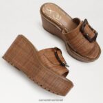 נשים הַנעָלָה Sam Edelman סנדל טריז אספדריל Livi cuoio מארג 4XL22X340 - Image 7