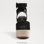 נשים הַנעָלָה Sam Edelman סנדל טריז ואדה אספדריל שָׁחוֹר 4XL22X381 - Image 3