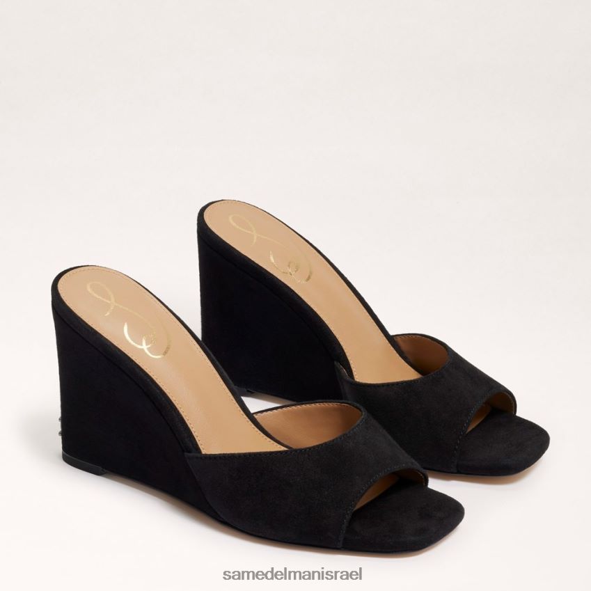 d7a0d7a9d799d79d_d794d6b7d7a0d7a2d6b8d79cd6b8d794_sam_edelman_d7a1d7a0d793d79c_d798d7a8d799d796_d7a9d79c_merrick_d796d79ed7a9_d7.jpg נשים הַנעָלָה Sam Edelman סנדל טריז של merrick זמש שחור 4XL22X613 - Image 1