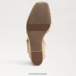 נשים הַנעָלָה Sam Edelman סנדל טריז של vaughn espadrille מולטי רפיה טבעית 4XL22X244 - Image 6