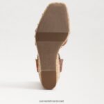 נשים הַנעָלָה Sam Edelman סנדל טריז של vaughn espadrille פרג כתום 4XL22X243 - Image 6