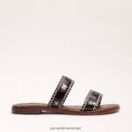 נשים הַנעָלָה Sam Edelman סנדל מגלשה גינה חום כהה 4XL22X263 - Image 2