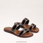 נשים הַנעָלָה Sam Edelman סנדל מגלשה גינה חום כהה 4XL22X263