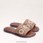 נשים הַנעָלָה Sam Edelman סנדל מגלשה גרייסי טִבעִי 4XL22X197