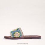 נשים הַנעָלָה Sam Edelman סנדל מגלשה גרייסי קַיִץ 4XL22X198 - Image 4