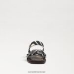 נשים הַנעָלָה Sam Edelman סנדל מגלשה hera זברה שחורה/טבעית 4XL22X741 - Image 3