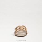 נשים הַנעָלָה Sam Edelman סנדל מגלשות bay fleur עץ אשור 4XL22X623 - Image 3
